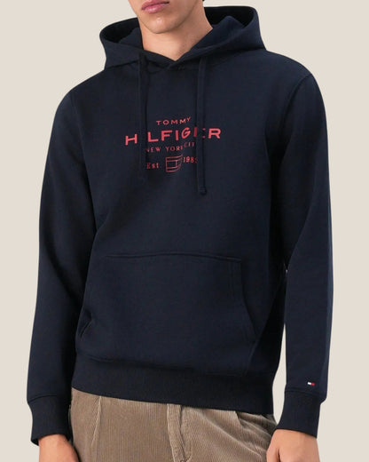 Felpa Con Cappuccio Oval Graphic