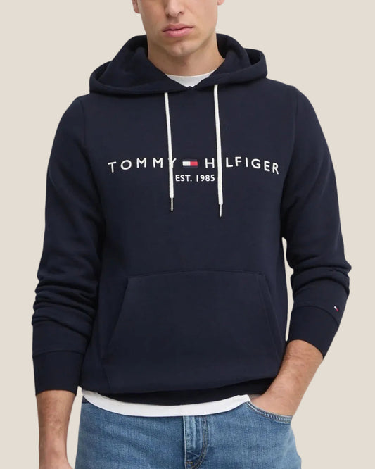 Felpa Con Cappuccio Flex Logo Ricamato
