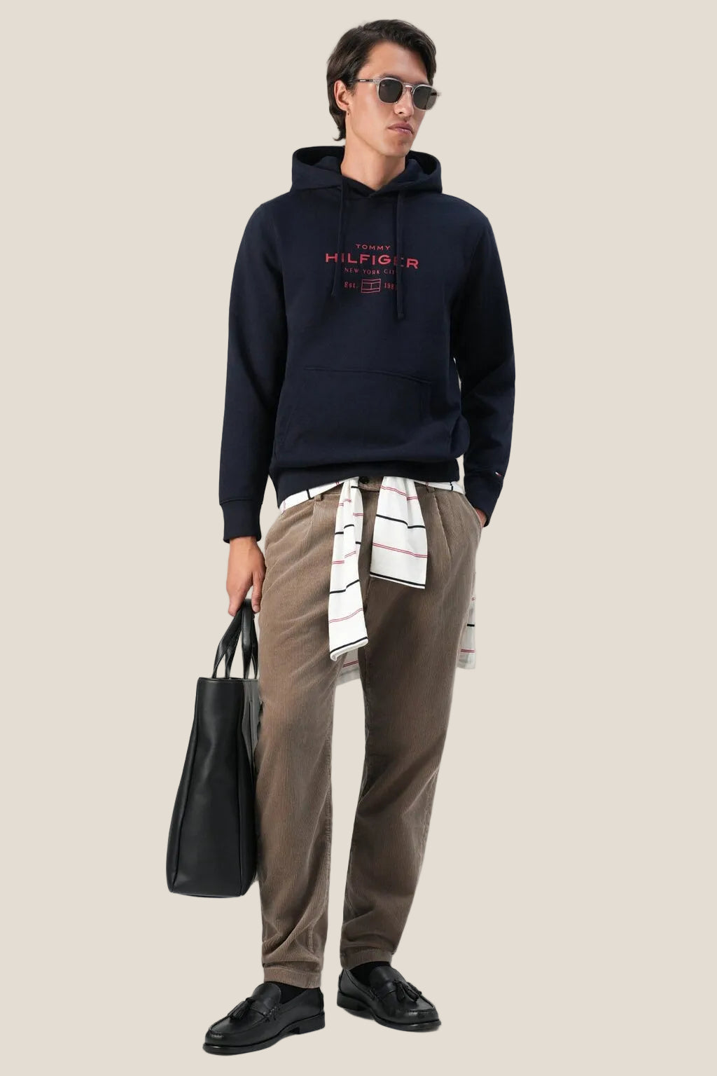 Felpa Con Cappuccio Oval Graphic
