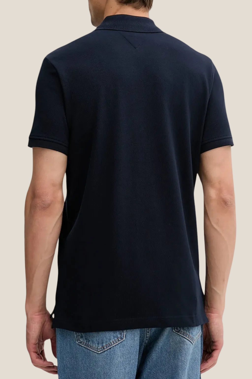 Polo-Shirt mit gestickter Flagge