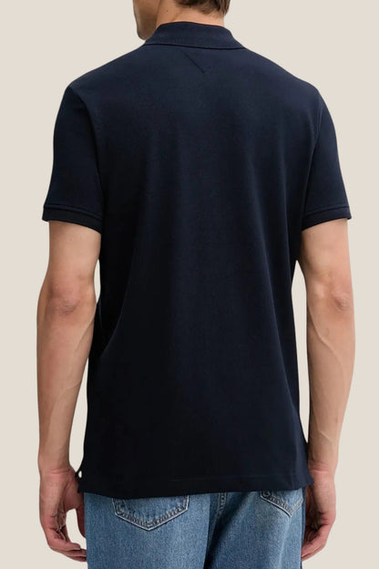 Polo-Shirt mit gestickter Flagge