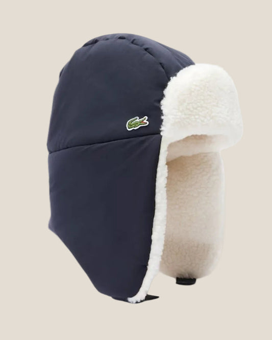 Lacoste Fleece Lined Water-Repellent Chapka