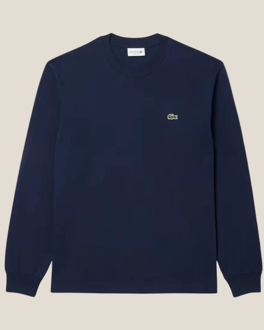Lacoste Long Sleeved Cotton T-shirt