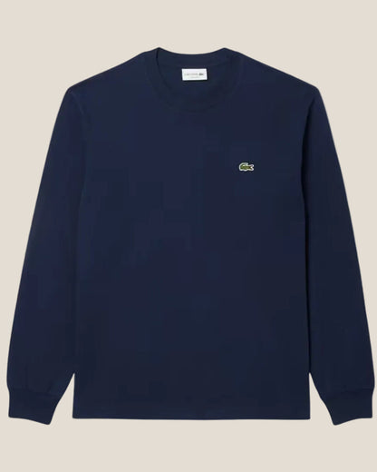 Lacoste Long Sleeved Cotton T-shirt