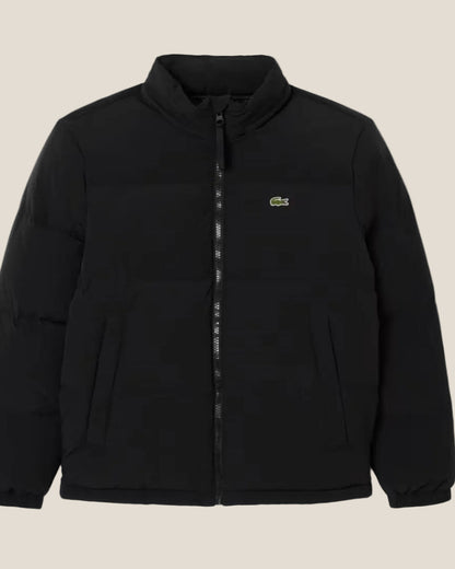 Lacoste Water-Repellent Hooded Down Jacket