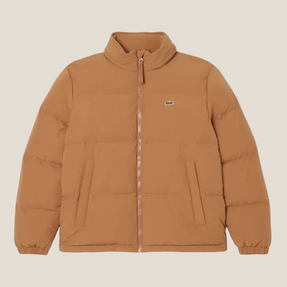 Lacoste Water-Repellent Hooded Down Jacket