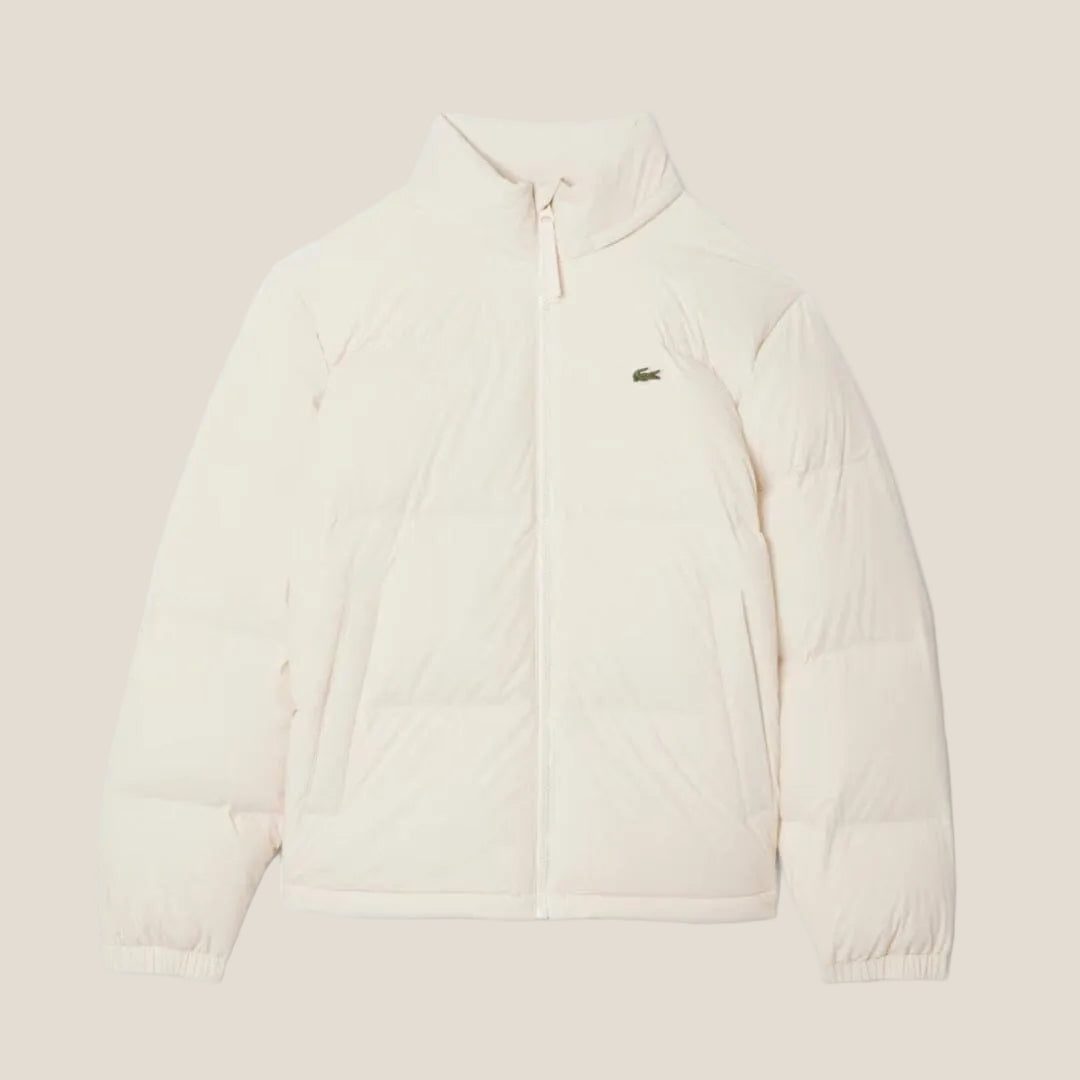 Lacoste Water-Repellent Hooded Down Jacket