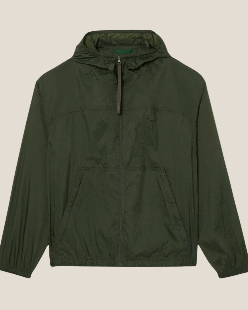 Lacoste Water-Repellent Packable Nylon Jacket