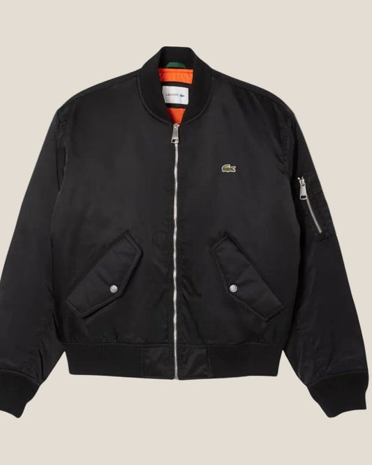 Lacoste Water-Repellent Padded Bomber Jacket
