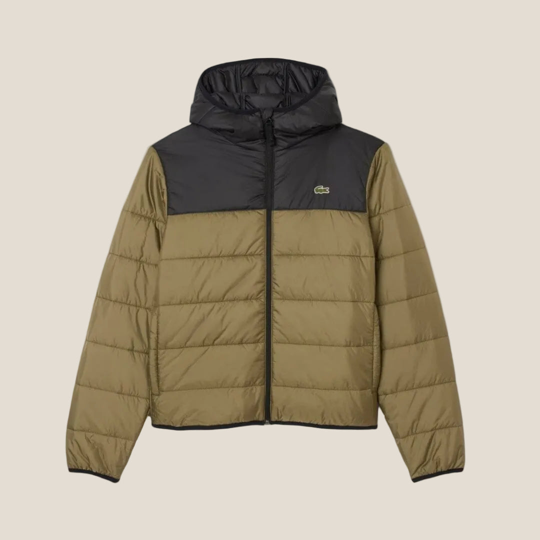 Lacoste Water-Repellent Quilted Puffed Jacket