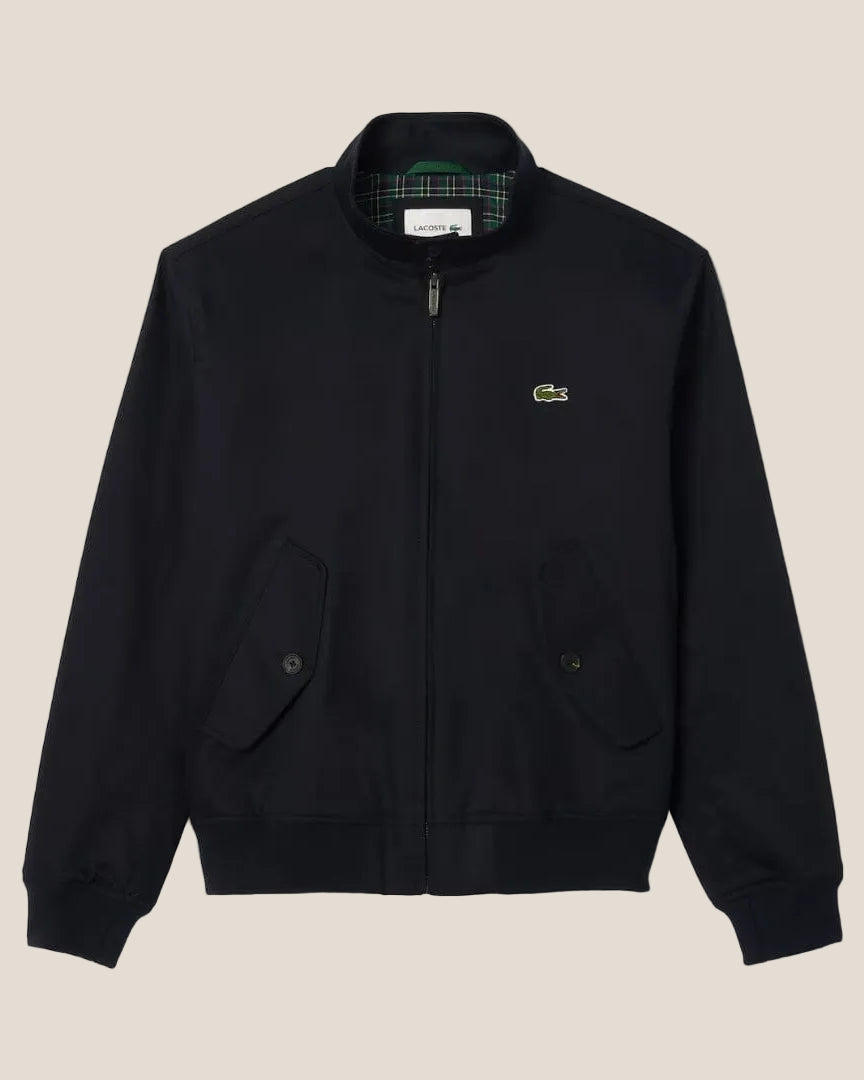 Lacoste Water-Repellent Twill Harrington Jacket