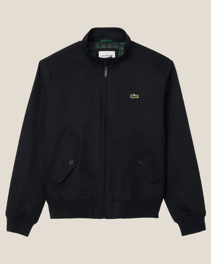 Lacoste Water-Repellent Twill Harrington Jacket