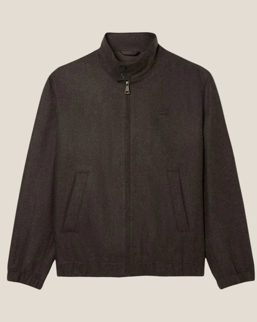 Lacoste Wool Harrington Jacket