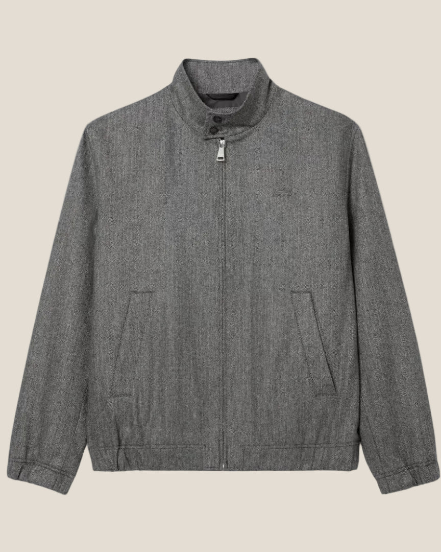 Lacoste Wool Harrington Jacket