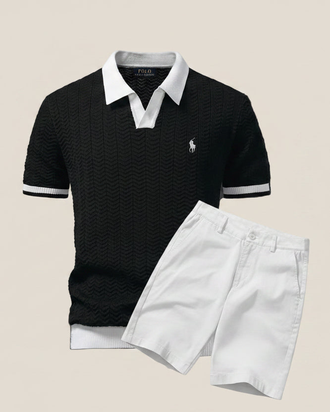 Ralph Lauren Old Money Polo Shirt + Shorts Set