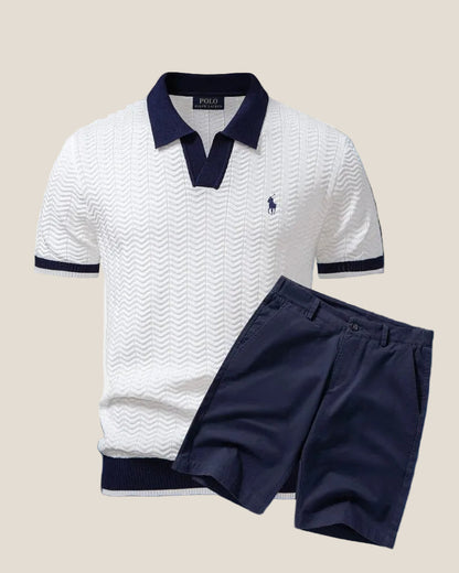 Ralph Lauren Old Money Polo Shirt + Shorts Set