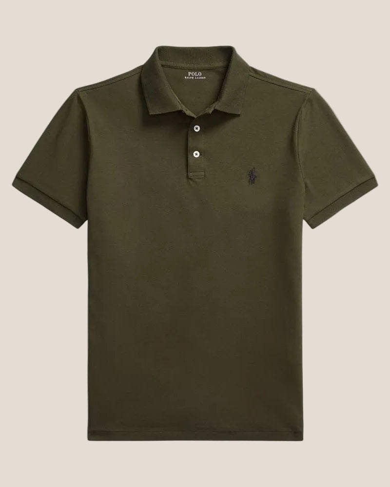 Ralph Lauren Custom Slim Fit Stretch Mesh Polo Shirt