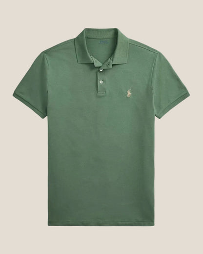Ralph Lauren Custom Slim Fit Stretch Mesh Polo Shirt