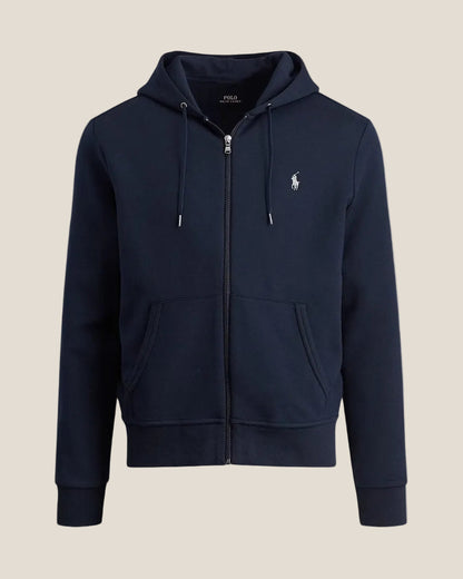 Ralph Lauren Double-Knit Full-Zip Hoodie