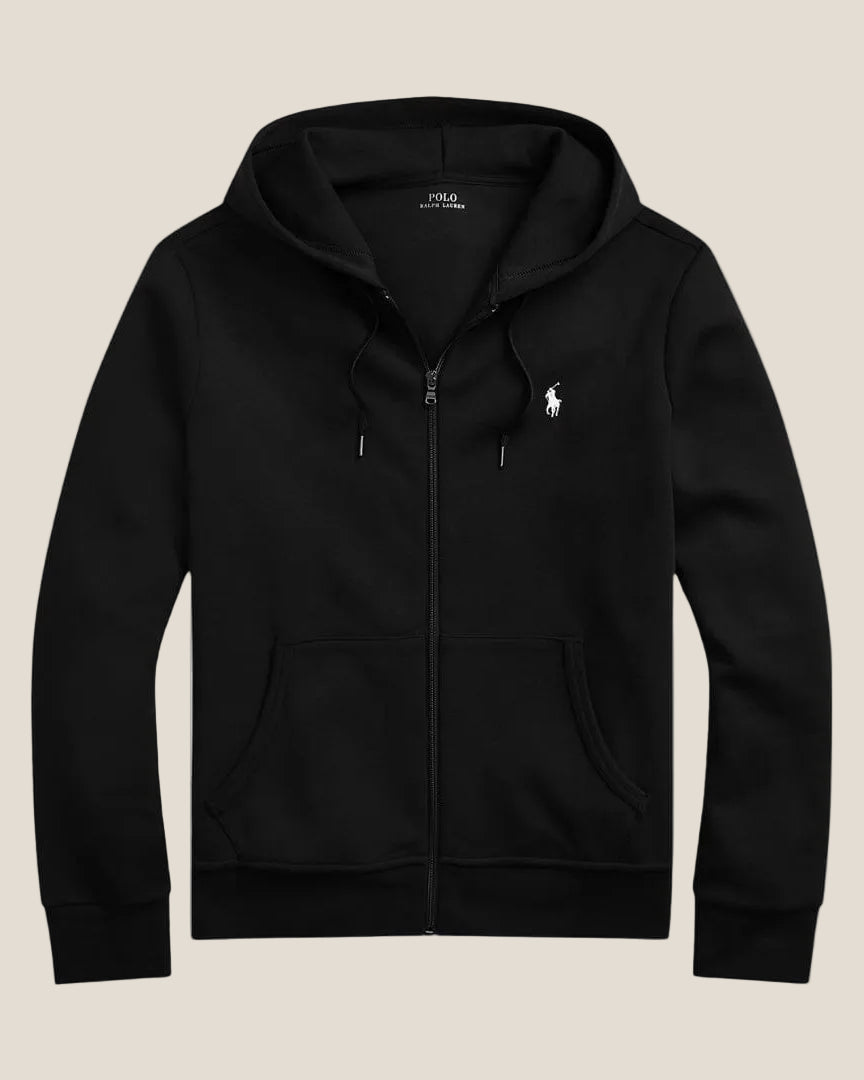Ralph Lauren Double-Knit Full-Zip Hoodie