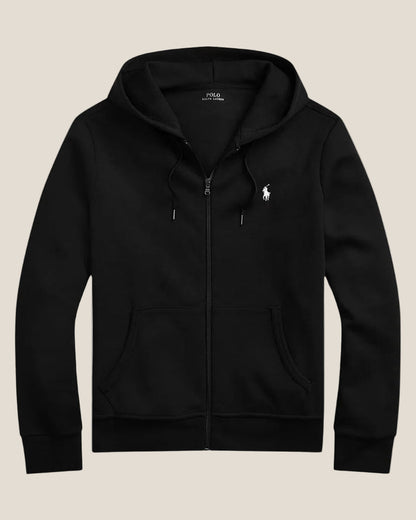 Ralph Lauren Double-Knit Full-Zip Hoodie