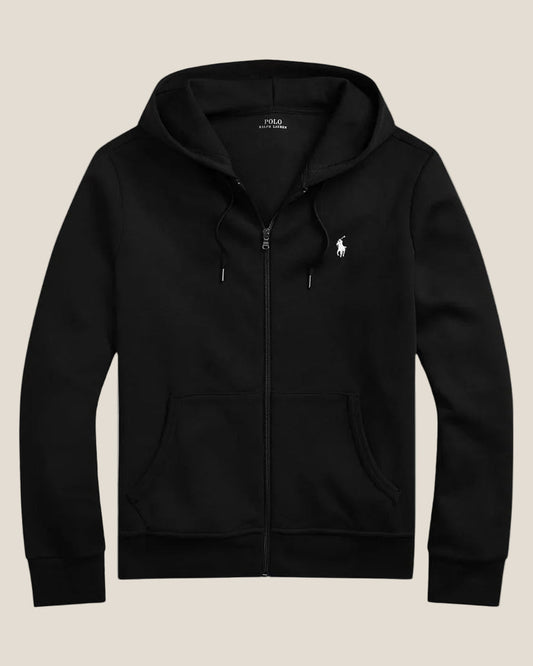 Ralph Lauren Double-Knit Full-Zip Hoodie