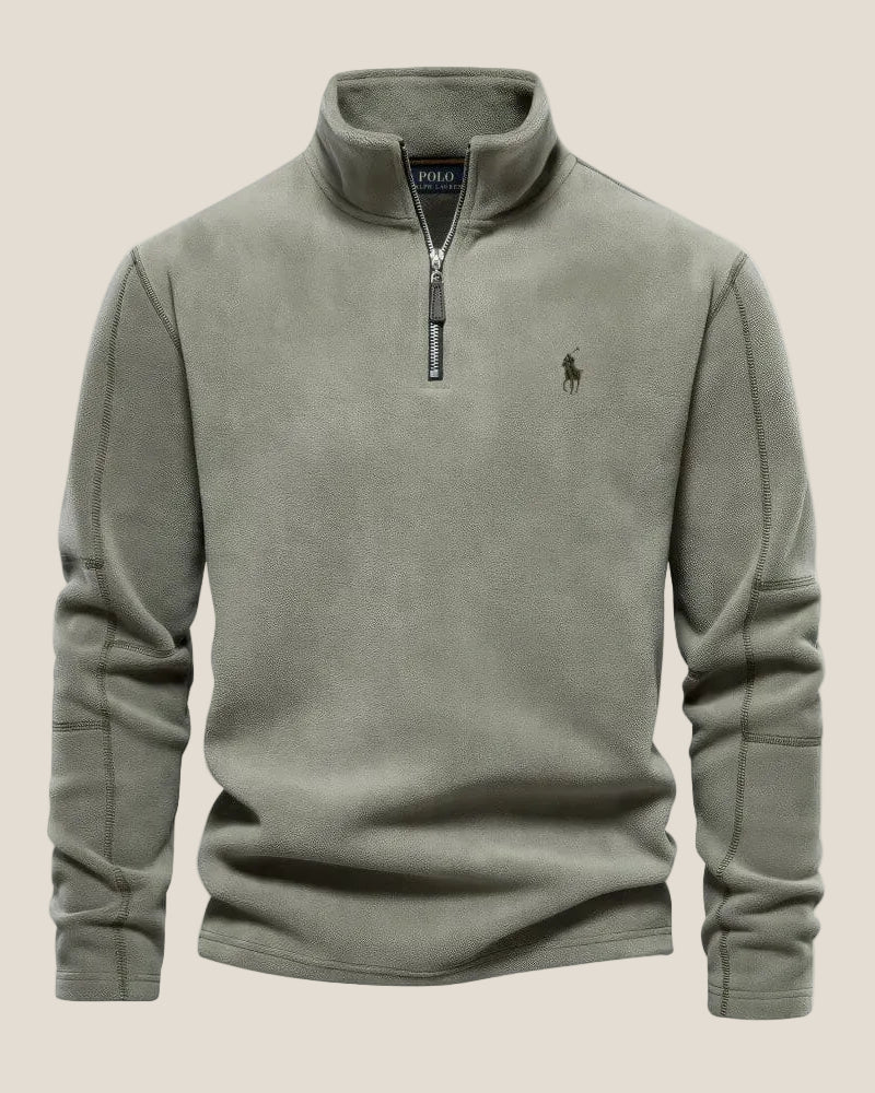 Ralph Lauren Prestige Cable-Knit Wool Knit Sweater