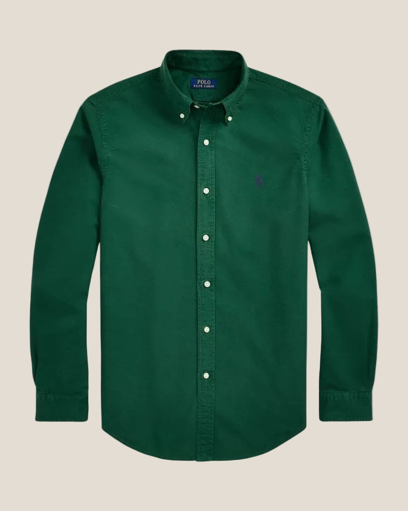 Ralph Lauren Slim Fit Garment-Dyed Oxford Shirt