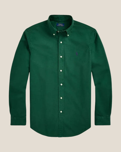 Ralph Lauren Slim Fit Garment-Dyed Oxford Shirt
