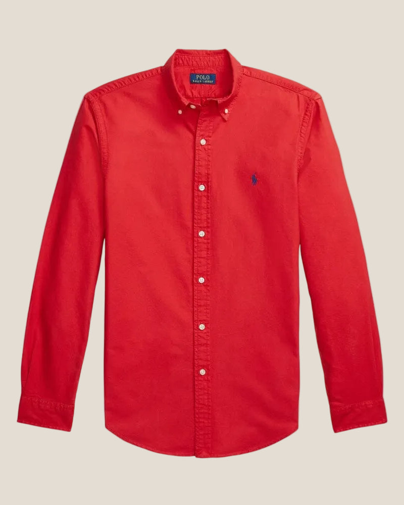 Ralph Lauren Slim Fit Garment-Dyed Oxford Shirt