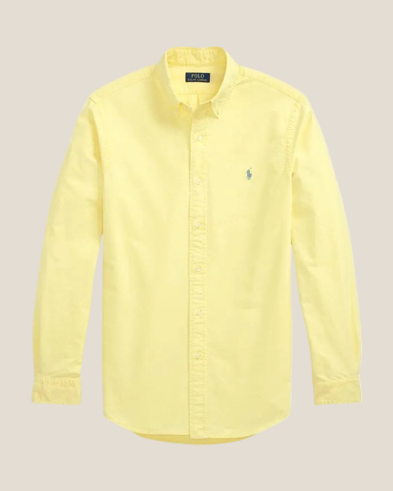 Ralph Lauren Slim Fit Garment-Dyed Oxford Shirt