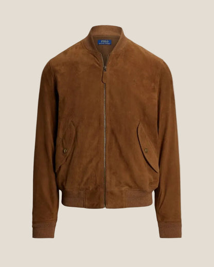 Ralph Lauren Wildleder-Bomberjacke
