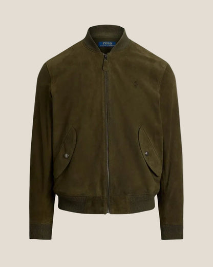 Ralph Lauren Wildleder-Bomberjacke