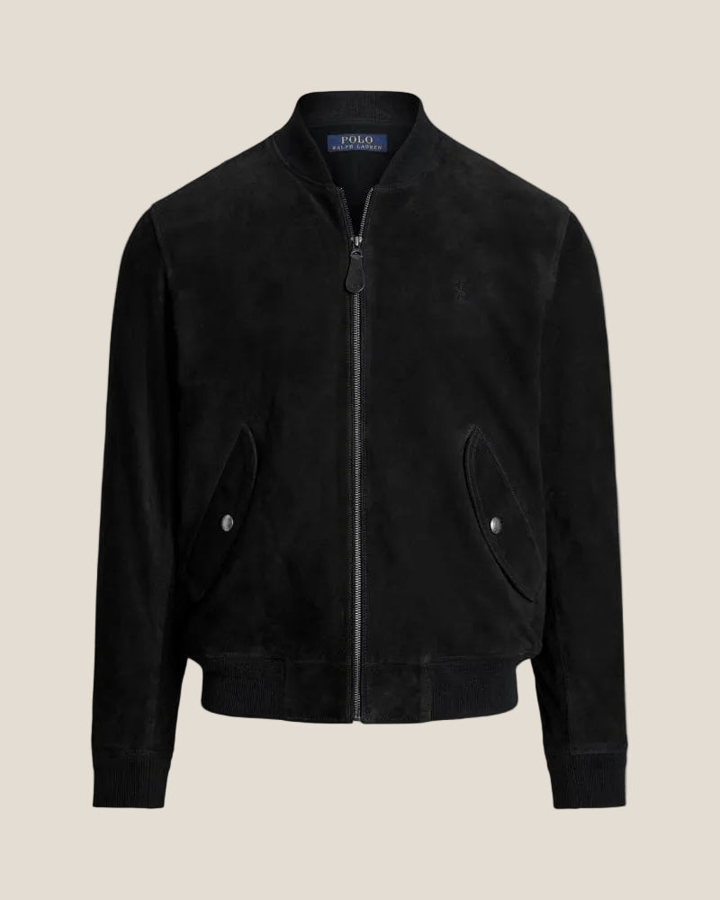 Ralph Lauren Wildleder-Bomberjacke