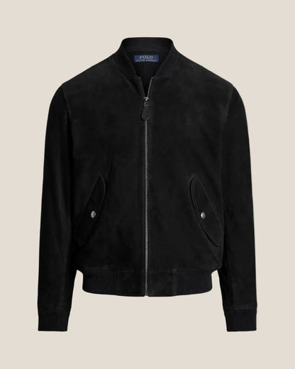 Ralph Lauren Wildleder-Bomberjacke
