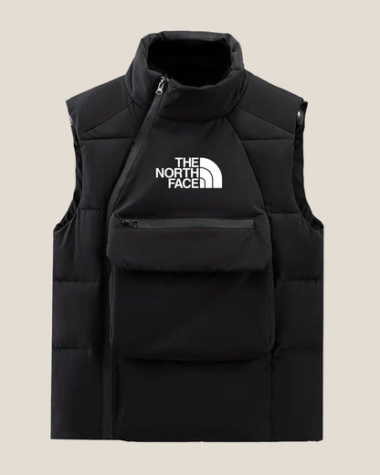 The North Face® Quilted Wool-Blend Cable-Knit Knit Sweater