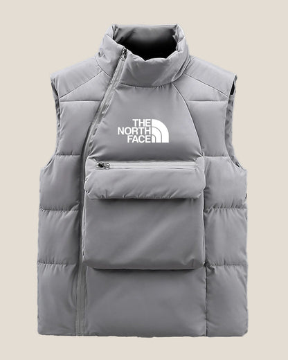The North Face® Quilted Wool-Blend Cable-Knit Knit Sweater